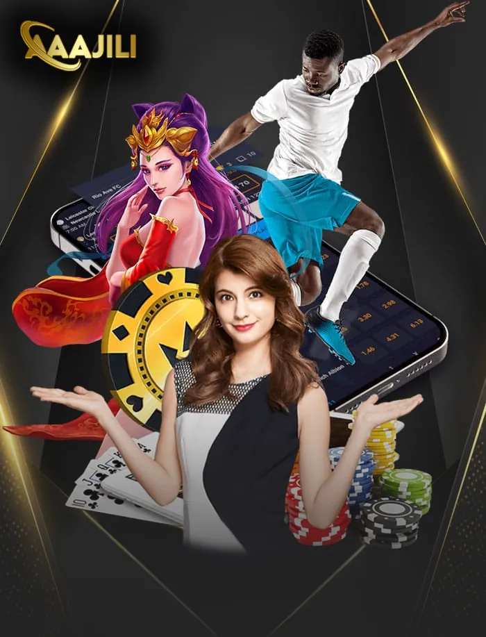 A vibrant display of diverse taya365 online casino games and sports betting options.